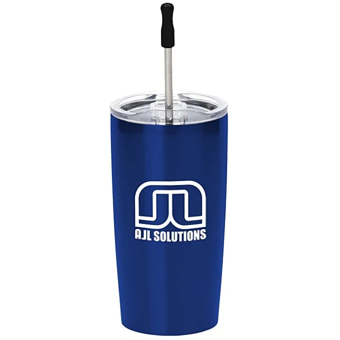 Yowie Vacuum Tumbler with Stainless Straw Set - 18 oz