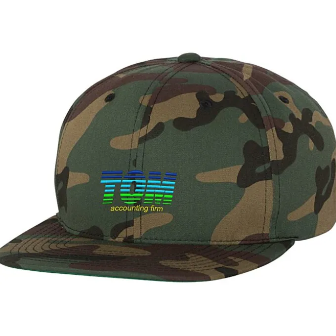 Yupoong Classic Flat Bill Snapback Cap