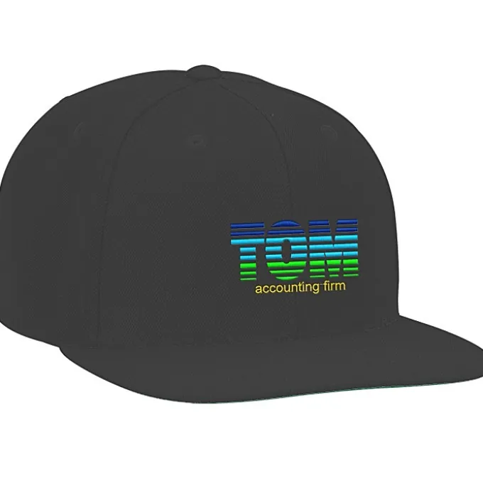 Yupoong Classic Flat Bill Snapback Cap