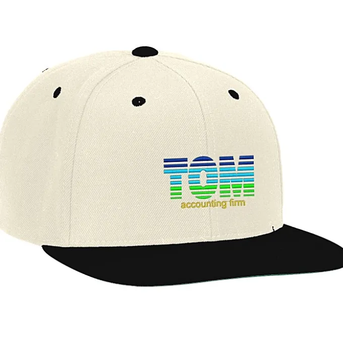 Yupoong Classic Flat Bill Snapback Cap