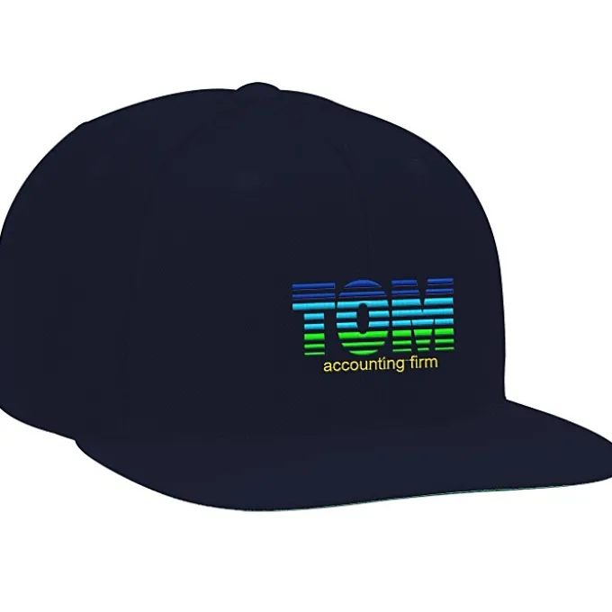 Yupoong Classic Flat Bill Snapback Cap