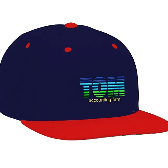 Yupoong Classic Flat Bill Snapback Cap