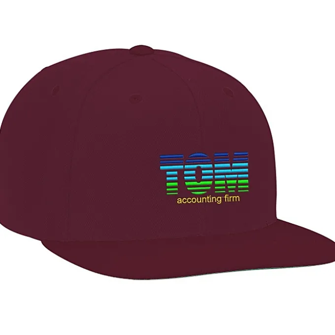 Yupoong Classic Flat Bill Snapback Cap
