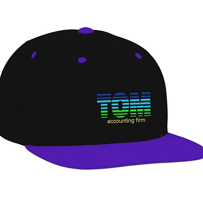 Yupoong Classic Flat Bill Snapback Cap