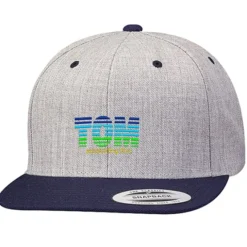Yupoong Classic Flat Bill Snapback Cap