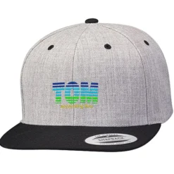 Yupoong Classic Flat Bill Snapback Cap