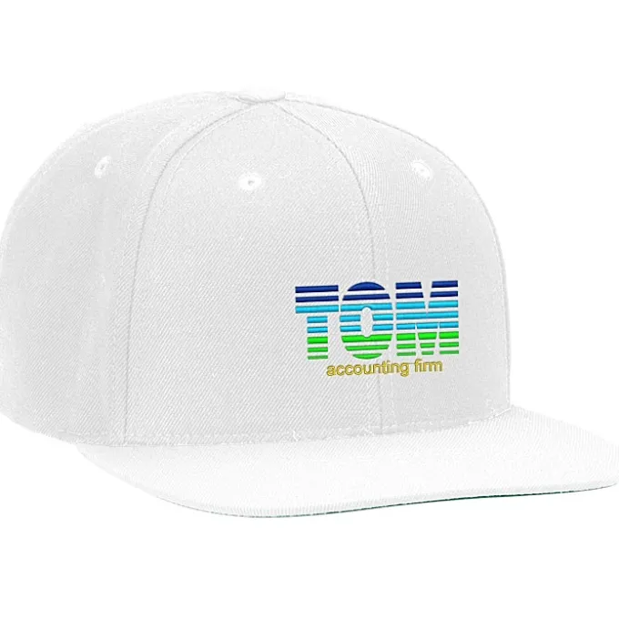 Yupoong Classic Flat Bill Snapback Cap