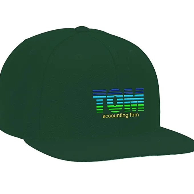 Yupoong Classic Flat Bill Snapback Cap