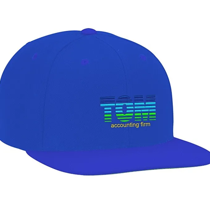 Yupoong Classic Flat Bill Snapback Cap