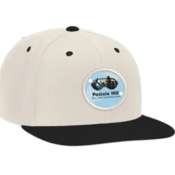 Yupoong Classic Flat Bill Snapback Cap - Full Color Patch