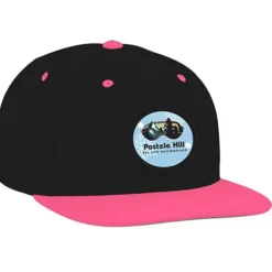 Yupoong Classic Flat Bill Snapback Cap - Full Color Patch