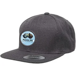 Yupoong Classic Flat Bill Snapback Cap - Full Color Patch