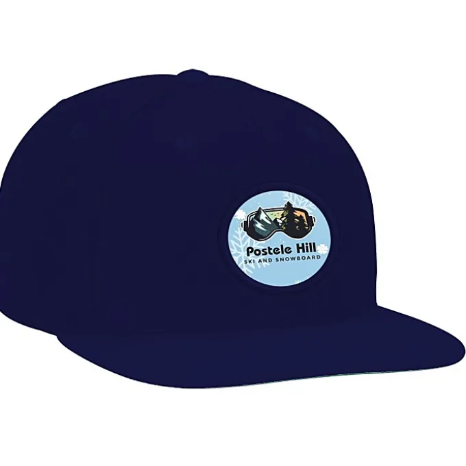 Yupoong Classic Flat Bill Snapback Cap - Full Color Patch