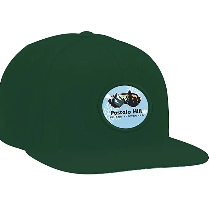 Yupoong Classic Flat Bill Snapback Cap - Full Color Patch