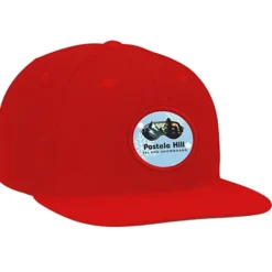 Yupoong Classic Flat Bill Snapback Cap - Full Color Patch