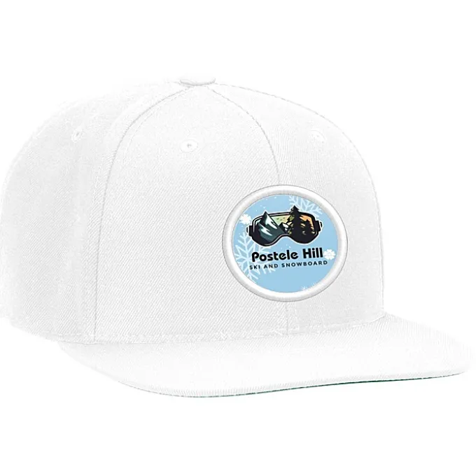 Yupoong Classic Flat Bill Snapback Cap - Full Color Patch