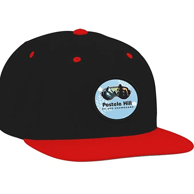 Yupoong Classic Flat Bill Snapback Cap - Full Color Patch