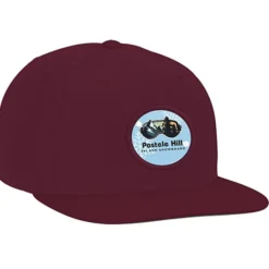 Yupoong Classic Flat Bill Snapback Cap - Full Color Patch