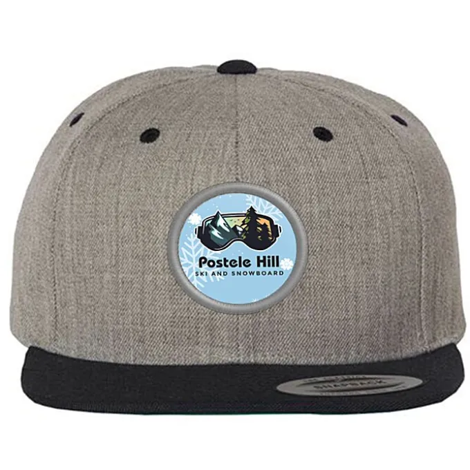 Yupoong Classic Flat Bill Snapback Cap - Full Color Patch