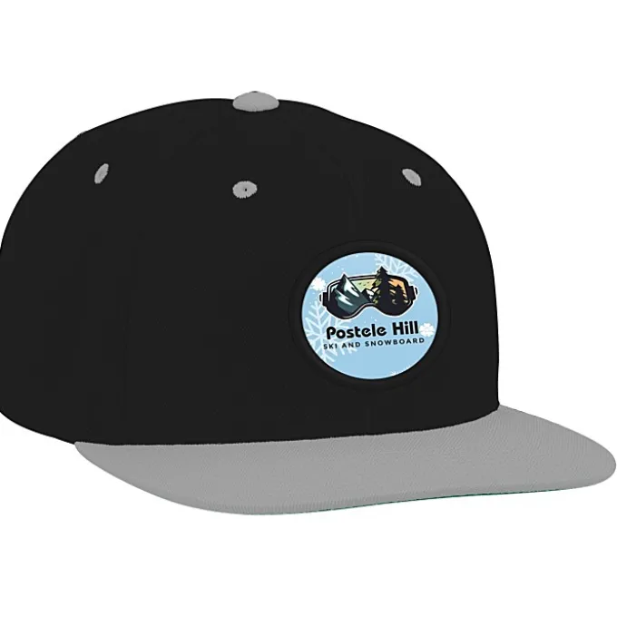 Yupoong Classic Flat Bill Snapback Cap - Full Color Patch