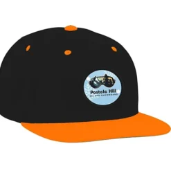 Yupoong Classic Flat Bill Snapback Cap - Full Color Patch