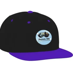 Yupoong Classic Flat Bill Snapback Cap - Full Color Patch