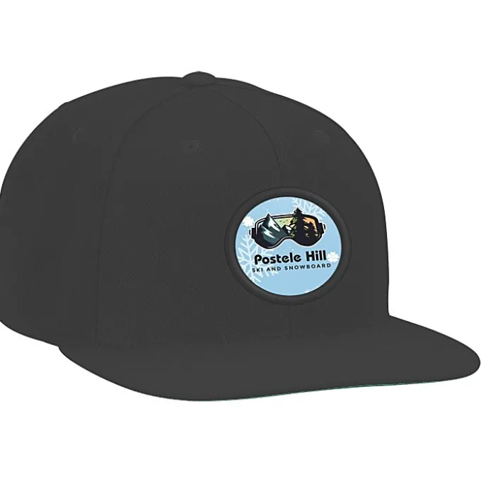 Yupoong Classic Flat Bill Snapback Cap - Full Color Patch