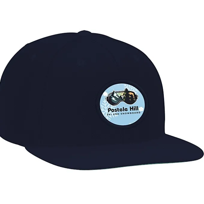 Yupoong Classic Flat Bill Snapback Cap - Full Color Patch