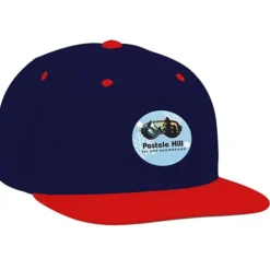 Yupoong Classic Flat Bill Snapback Cap - Full Color Patch