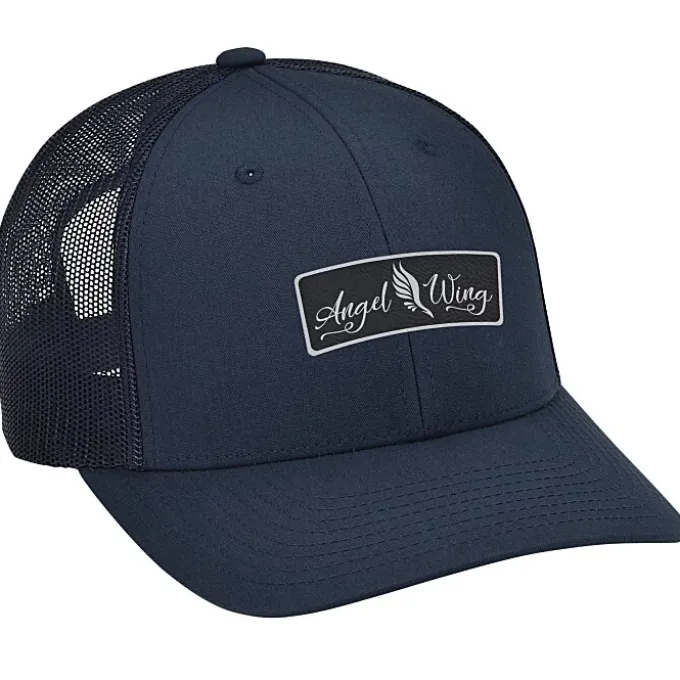 Yupoong Classics Elite Trucker Cap - Laser Engraved Patch