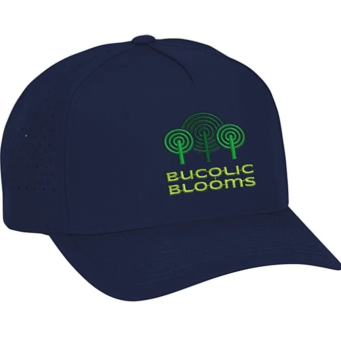 Yupoong Classics Perforated 5 Panel Snapback Cap