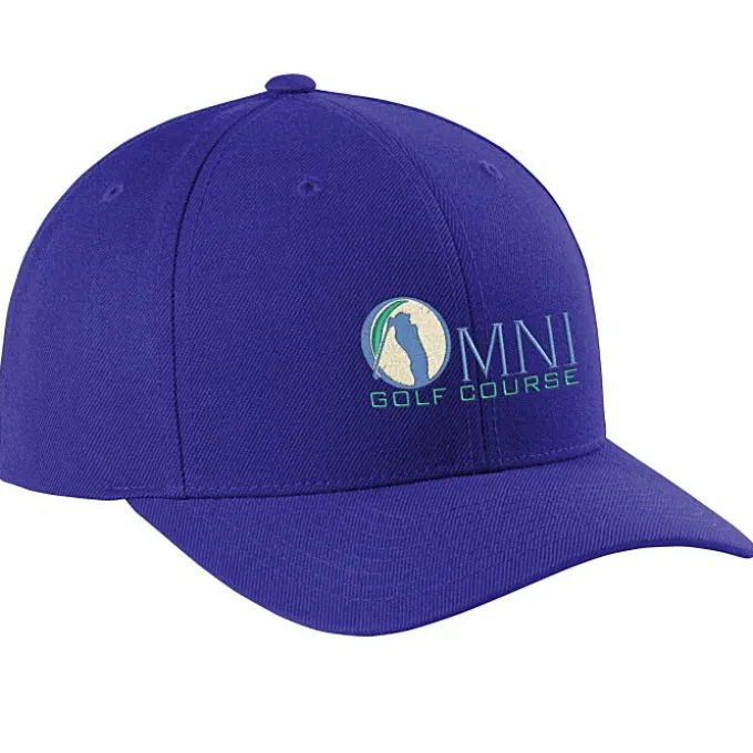 Yupoong Curved Visor Snapback Cap