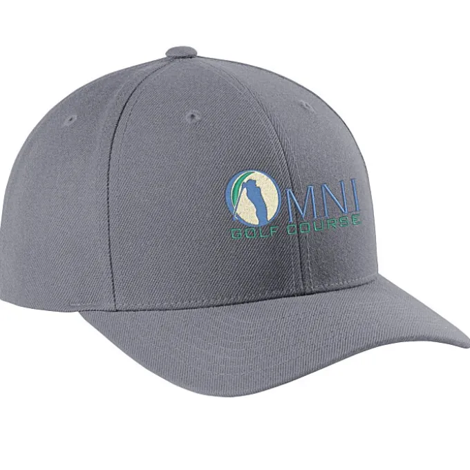 Yupoong Curved Visor Snapback Cap