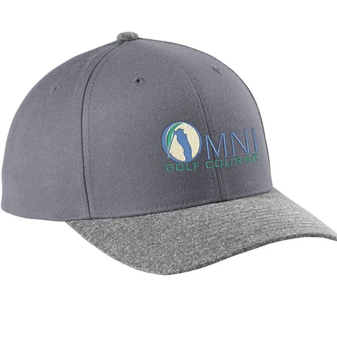 Yupoong Curved Visor Snapback Cap