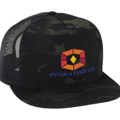 Yupoong Five Panel Classic Mesh Trucker Cap - Camo