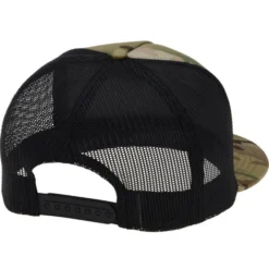 Yupoong Five Panel Classic Mesh Trucker Cap - Camo