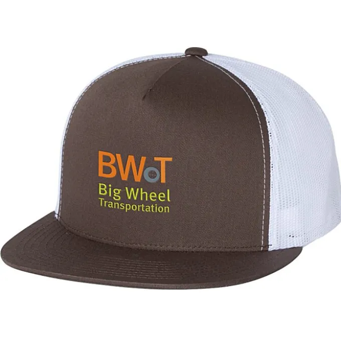 Yupoong Five Panel Classic Mesh Trucker Cap
