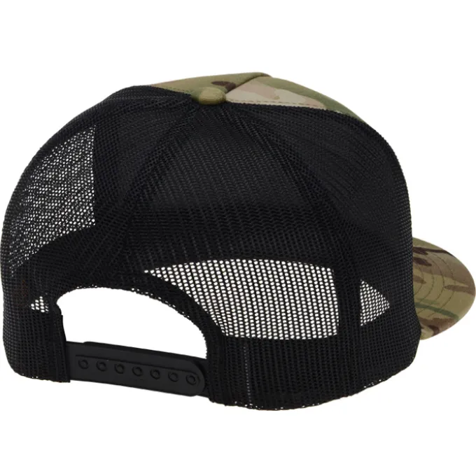 Yupoong Five Panel Classic Mesh Trucker Cap - Camo - Full Color