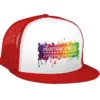 Yupoong Five Panel Classic Mesh Trucker Cap - Full Color