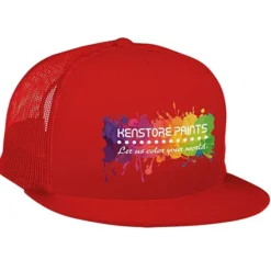 Yupoong Five Panel Classic Mesh Trucker Cap - Full Color
