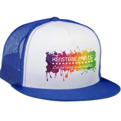 Yupoong Five Panel Classic Mesh Trucker Cap - Full Color