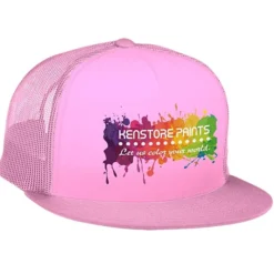Yupoong Five Panel Classic Mesh Trucker Cap - Full Color