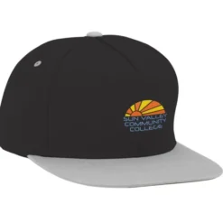 Yupoong Five Panel Flat Bill Cap