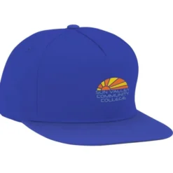 Yupoong Five Panel Flat Bill Cap