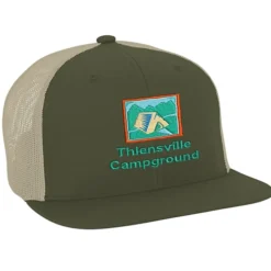 Yupoong High Profile Retro Trucker Cap