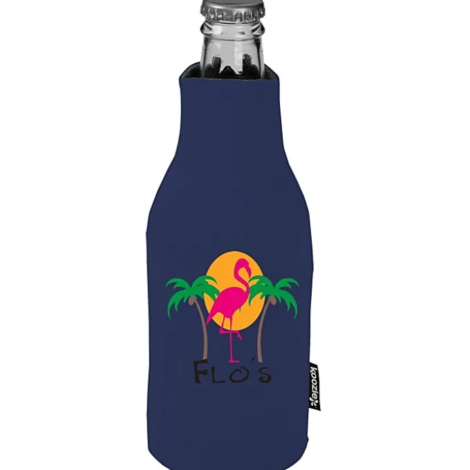 Zip-Up Bottle Koozie® Cooler