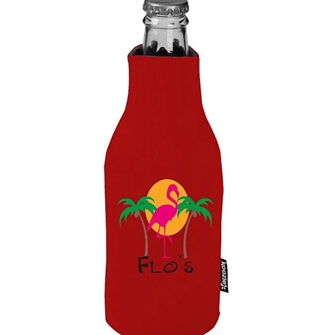 Zip-Up Bottle Koozie® Cooler