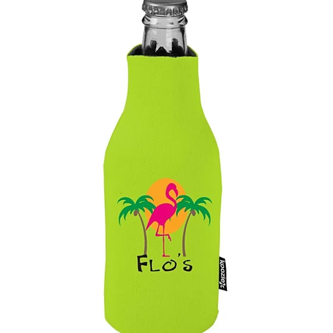 Zip-Up Bottle Koozie® Cooler