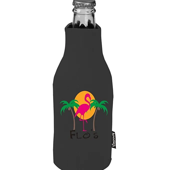 Zip-Up Bottle Koozie® Cooler