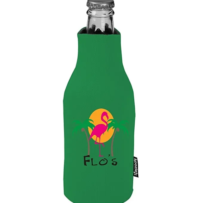 Zip-Up Bottle Koozie® Cooler